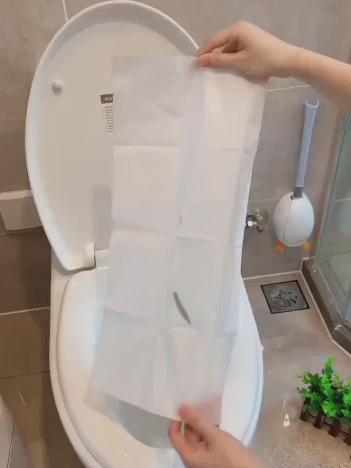 50pcs, 10pcs, Disposable Toilet Seat Covers, Portable Toilet Seat Covers for Travel, Toilet Seat Covers